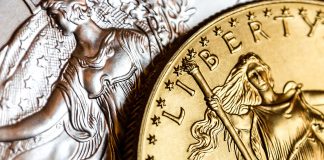 U.S. Mint Reports Mixed Bullion Sales for April American Eagle Silver and Gold bullion coins