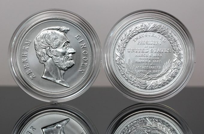 CoinNews photo Abraham Lincoln Presidential Silver Medals