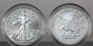 US Mint Sales: 2023-W Uncirculated Silver Eagle Debuts CoinNews photo of two 2023-W Uncirculated American Silver Eagles (obverse and reverse sides shown)