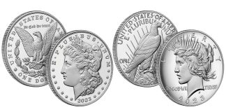 2023-S Proof Morgan and Peace Dollars Launch August 9 Mint image 2023-S Proof Morgan and Peace Silver Dollars