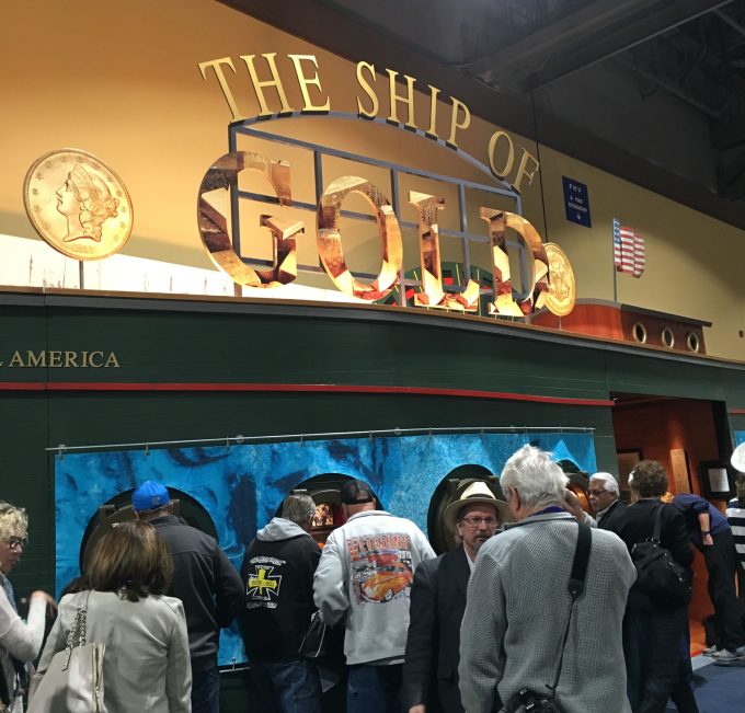 The Ship of Gold exhibit