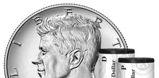 US Mint Sales: 2023 Kennedy Half Dollars Top 2.5 Million in Debut US Mint product image for rolls of 2023 Kennedy Half Dollars