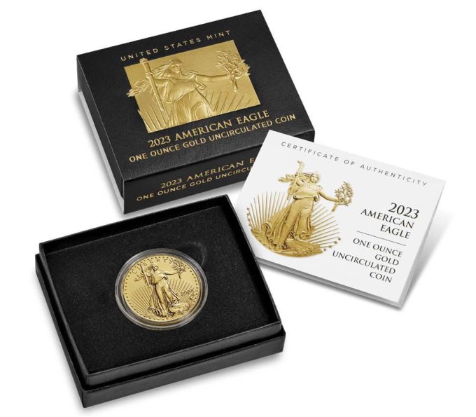 US Mint product images 2023-W $50 Uncirculated American Gold Eagle
