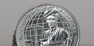 US Mint Sales: Eleanor Roosevelt Quarters Top 2.6 Million CoinNews photo 2023 Eleanor Roosevelt quarters