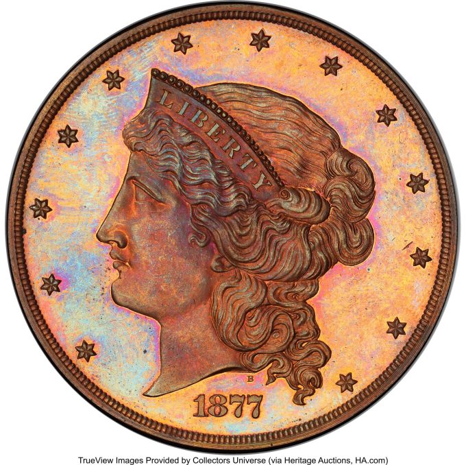 1877 Half Union in Copper