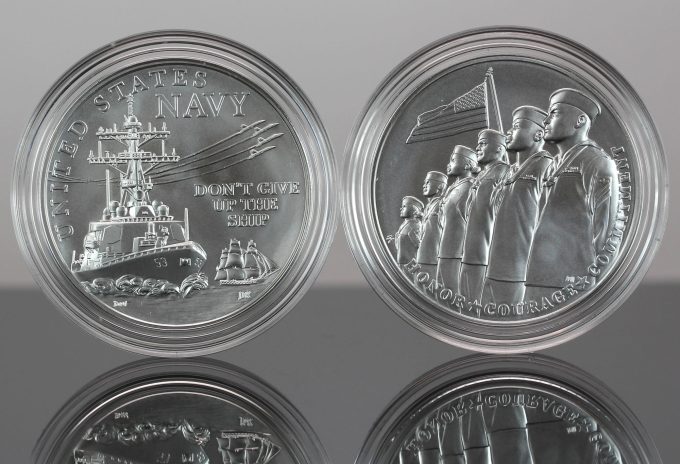 CoinNews photo US Navy 1 Silver Medals