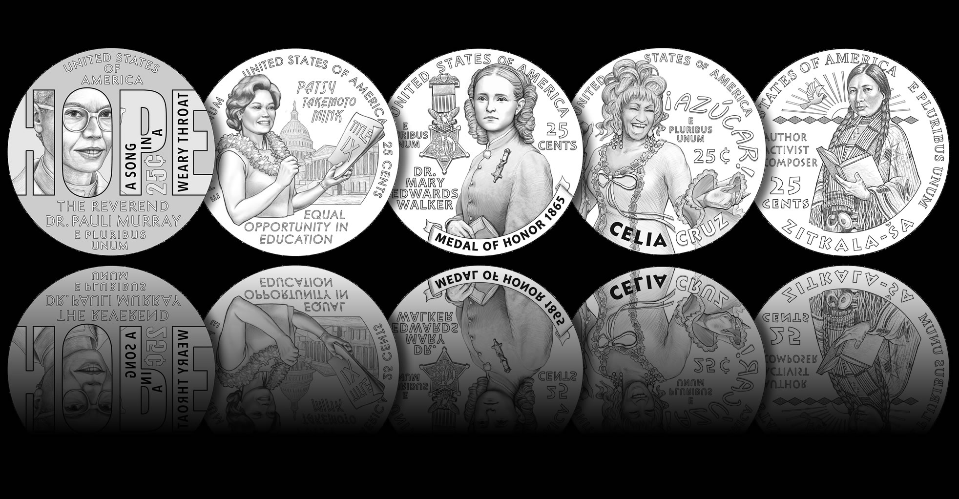 Final 2024 American Women Quarter Designs Announced