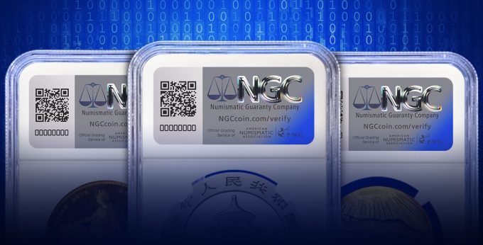 NGC Banner QR Code Holder