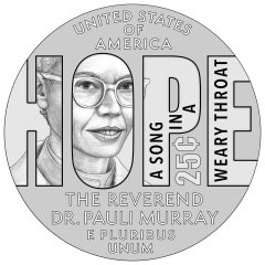 Reverend Dr. Pauli Murray Quarter Design