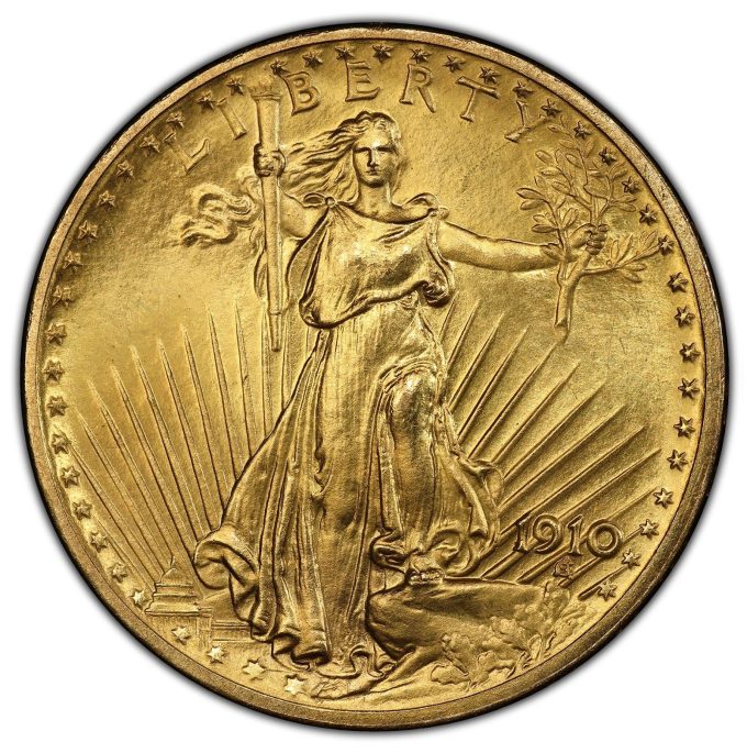 Unique 1910 Experimental Finish Double Eagle