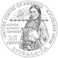 Zitkala-Ša Quarter Design