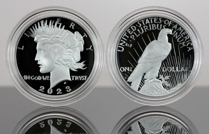 CoinNews Photo 2023-S Proof Peace Silver Dollars