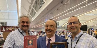 PNG Honors Ron Gillio For 50 Years of Membership and Service Kevin Lipton, Ron Gillio, and John Feigenbaum