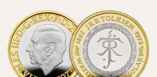 Royal Mint’s £2 Coin Commemorates JJR Tolkien’s Legacy Royal Mint £2 JRR Tolkien Commemorative Coin