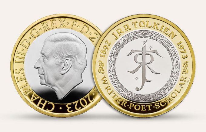 Royal Mint £2 JRR Tolkien Commemorative Coin