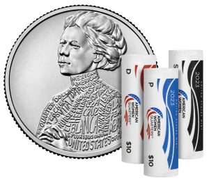 US Mint image 2023 P D S Jovita Idar quarter and rolls