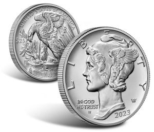 US Mint image 2023-W $25 Uncirculated American Palladium Eagle