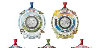 U.S. Mint’s 2023 American Women Ornament Collection Available US Mint images 2023 American Women Quarters Ornaments