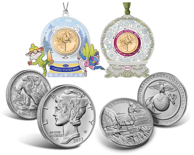 US Mint images products for September