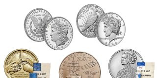 2023 Proof Morgan and Peace Dollars Spotlight U.S. Mint Products for August US Mint images showing products for August release