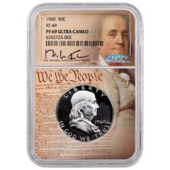 1960-P 50c Franklin NGC PF69 UCAM