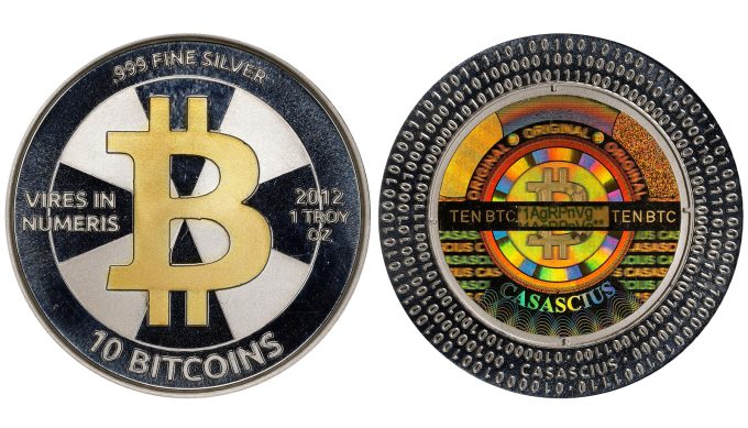 2012 Casascius 10 Bitcoin