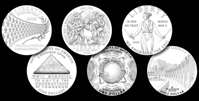 2024 Greatest Generation Commemorative Coin Designs
