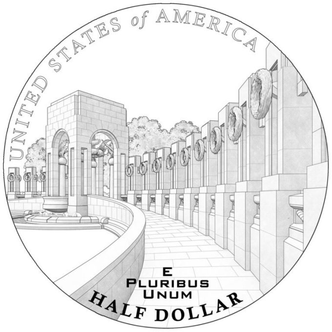 2024 Greatest Generation Half Dollar - Reverse Design