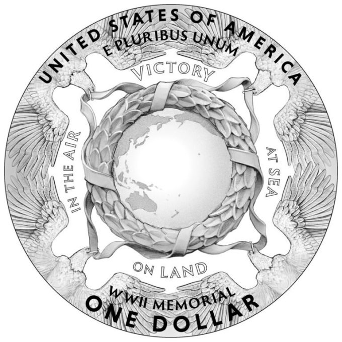 2024 Greatest Generation Silver Dollar - Reverse Design