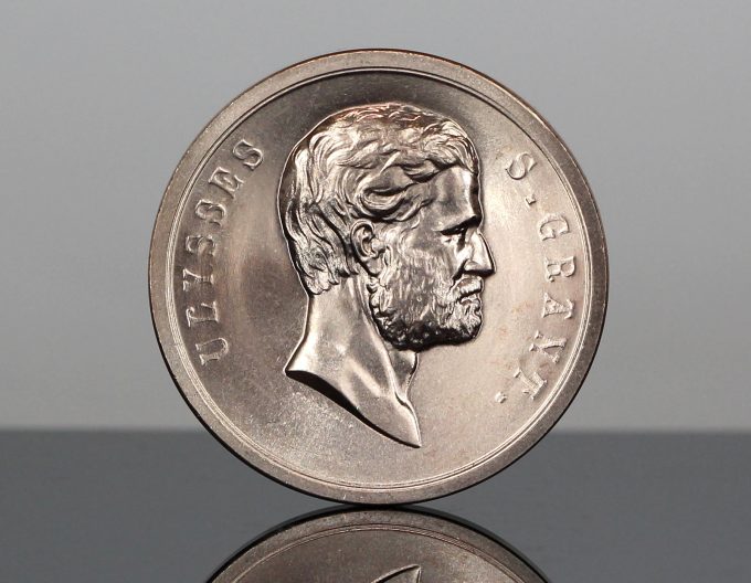 CoinNews photo Ulysses S. Grant Presidential Bronze Medal - Obverse