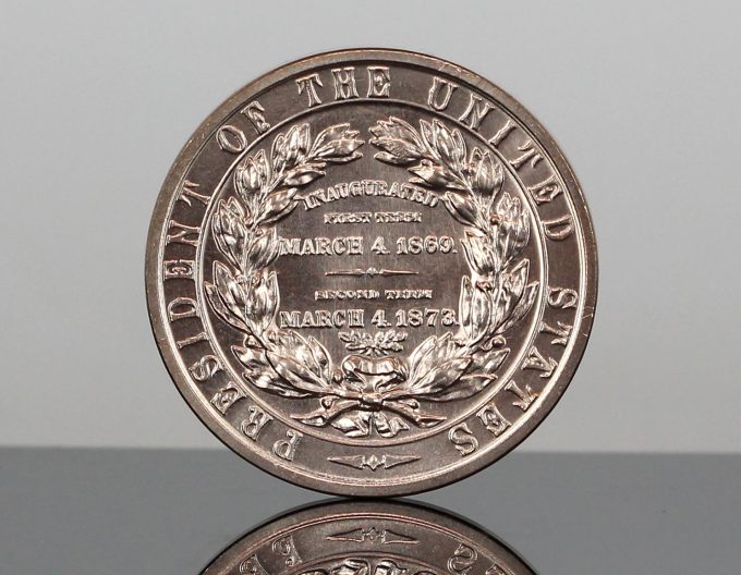 CoinNews photo Ulysses S. Grant Presidential Bronze Medal - Reverse