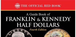 Franklin & Kennedy Halves on Cover of New Book in Sept. 21 Auction Front cover Franklin & Kennedy Half Dollars 4th Ed