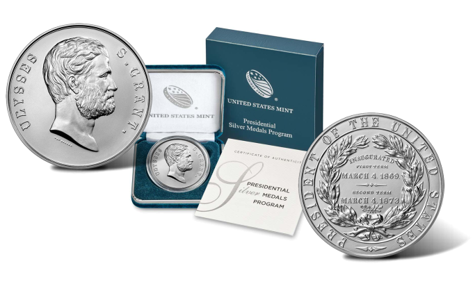 Product images Ulysses S. Grant Presidential Silver Medal