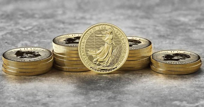 Royal Mint 2024 Britannia Gold Bullion Coins