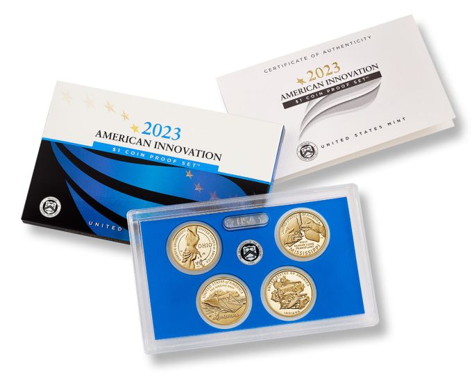 U.S. Mint product image of American Innovation $1 Coin Proof Set