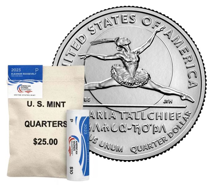 U.S. Mint product image of Maria Tallchief Quarter