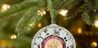US Mint Sales: 2023 Holiday Ornaments Debut U.S. Mint Mighty Minters Ornament product image