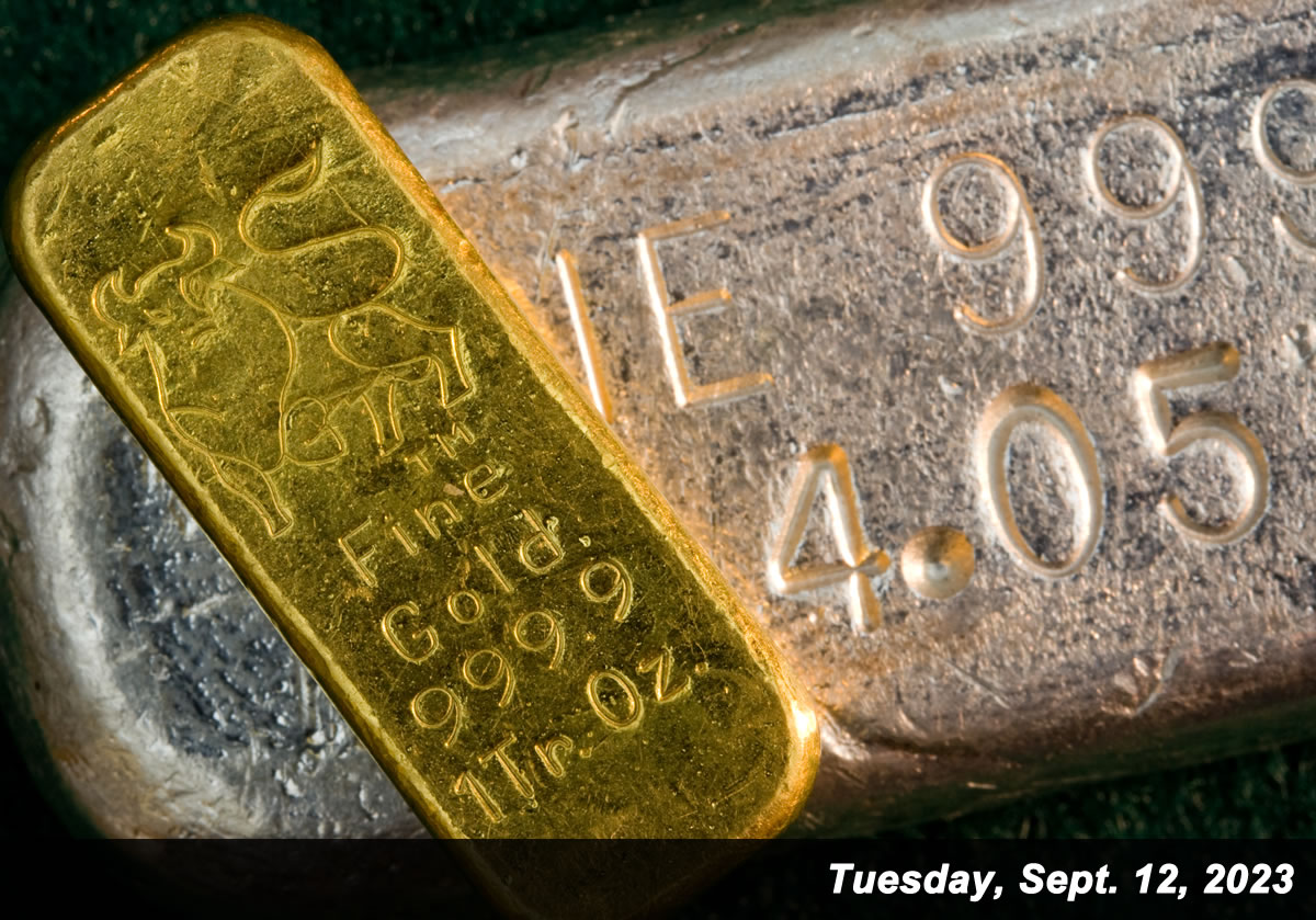 Gold slipped about 0.1% on Wednesday