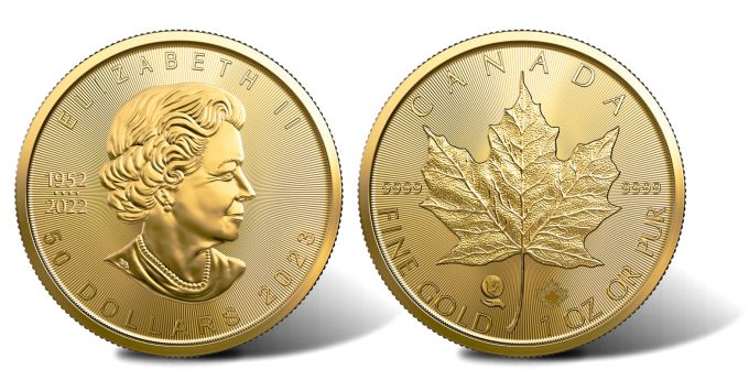 2023 $50 Gold Maple Leaf Single-Sourced Mine Bullion Coin