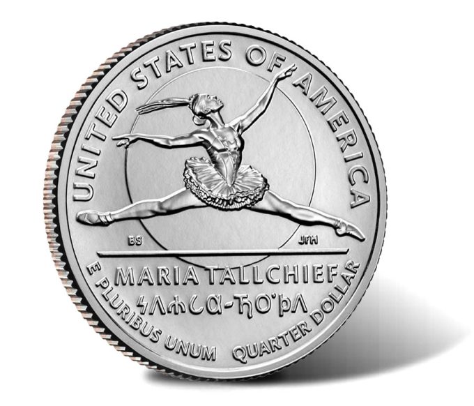 2023 Maria Tallchief quarter