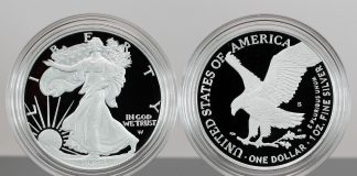 US Mint Sales: 2023-S Proof Silver Eagle Starts Near 205,000 CoinNews photo two 2023-S Proof American Silver Eagles