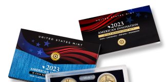 Reverse Proof Set of 2023 American Innovation Dollars Available US Mint image 2023 American Innovation Reverse Proof Set