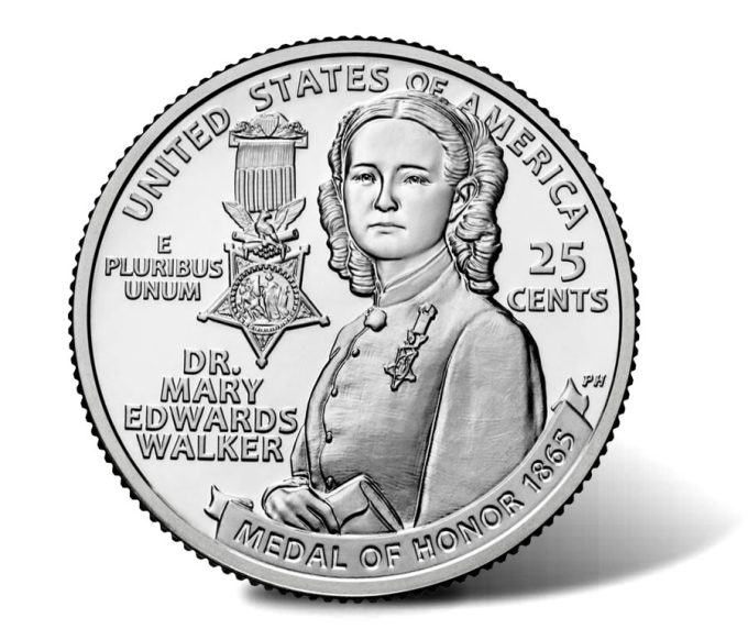 2024 Dr. Mary Edwards Walker quarter image