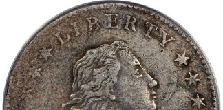 Eric Lane’s Complete Collection of Early Silver Dollars Shimmers Spotlight at Heritage’s Long Beach US Coins Event 1794 B-1, BB-1 Silver Dollar, VF30