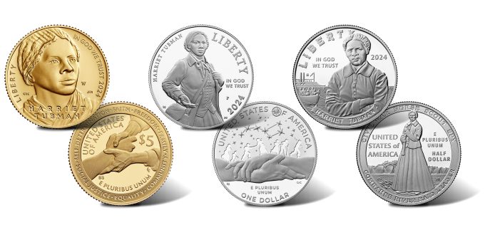 2024 Harriet Tubman Commemorative Coins