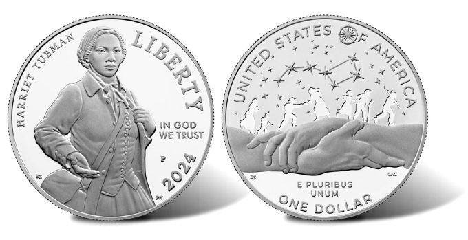 2024-P Proof Harriet Tubman Silver Dollar