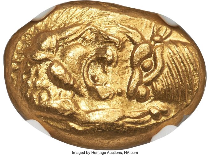 LYDIAN KINGDOM. Croesus (561-546 BC). AV stater