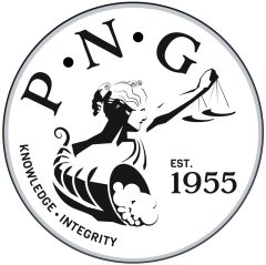 Professional Numismatists Guild logo - 2024