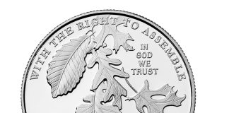 US Mint Sales: 2024-W Proof Platinum Eagle & Hayes Silver Medal Debut 2024-W Proof American Platinum Eagle - Obverse