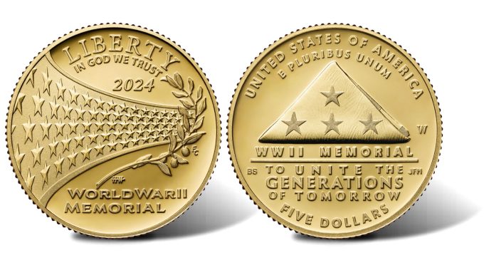 2024-W Proof Greatest Generation $5 Gold Coin